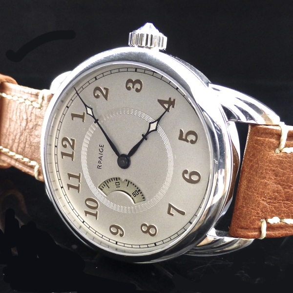 NEW!! Wrocket “Carousel” with White dial and rotating seconds disc ...