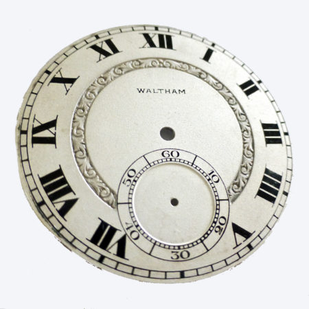 Wrocket with Waltham Sterling Silver Embossed Dial - Image 7