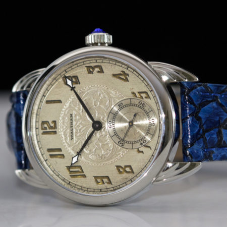 Steel Wrocket with Antique Waltham Embossed dial - Image 4