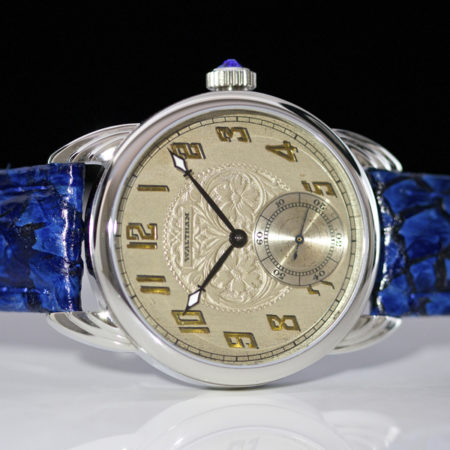 Steel Wrocket with Antique Waltham Embossed dial - Image 2