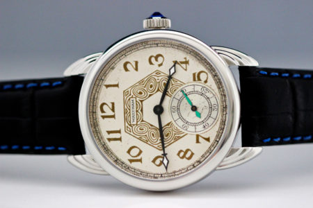 Steel Wrocket watch with original Waltham Hexagon design Dial - Image 7