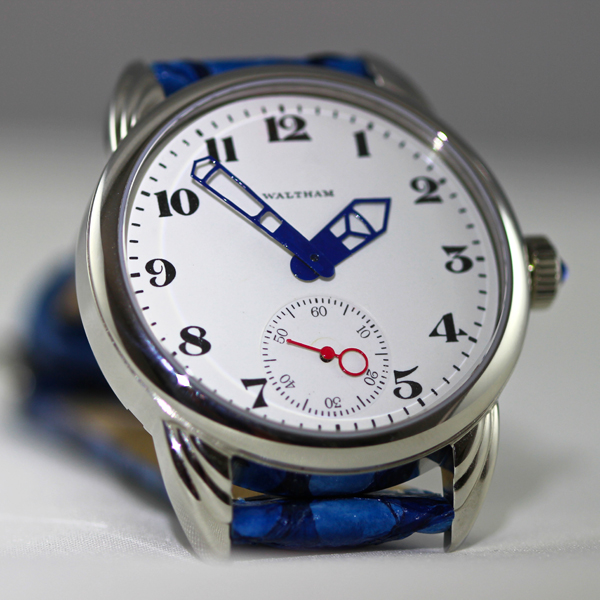 Blue hotsell hands watch