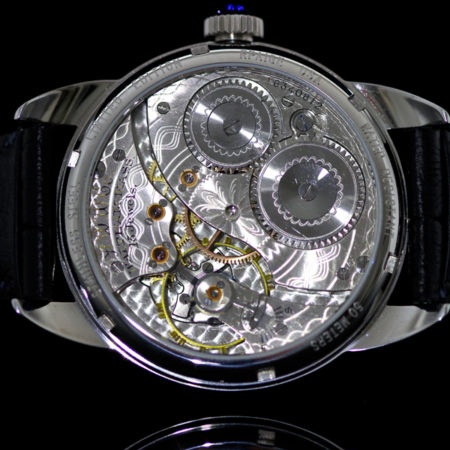 Steel Wrocket watch with original Waltham Hexagon design Dial - Image 3