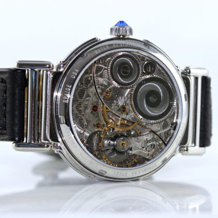 Steel "DuoFace" - reversible watch- Antique Elgin from 1911 - Image 2
