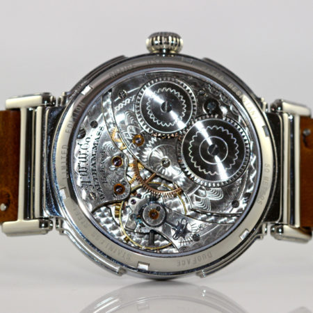 Steel "DuoFace" - reversible watch- Waltham from 1903 - Image 3