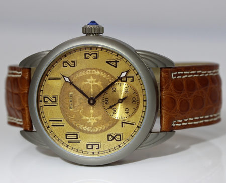 Titanium Wrocket Watch with Antique Elgin Dial - Image 2