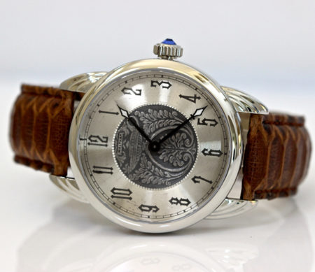 Antique Embossed Waltham Dial - Image 4