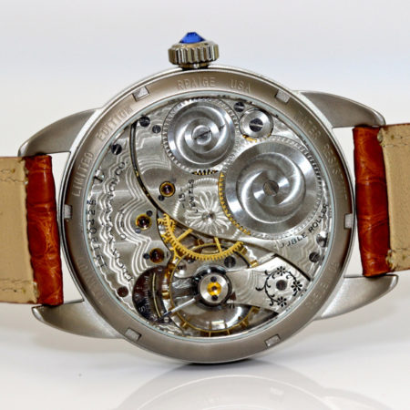 Titanium Wrocket Watch with Antique Elgin Dial - Image 3