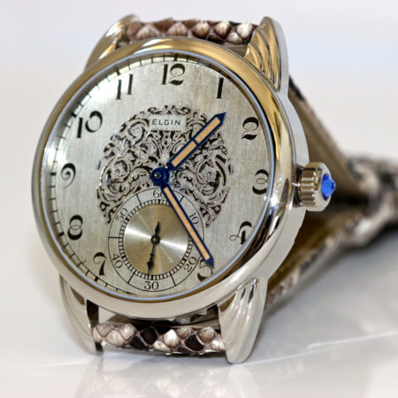 Antique Embossed Elgin Dial - Image 2