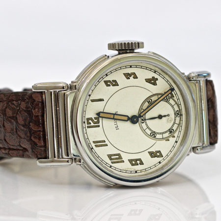 Steel "DuoFace"  with Antique Military dial - Image 3