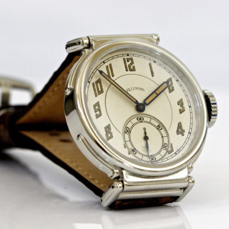 Steel "DuoFace"  with Antique Military dial - Image 4