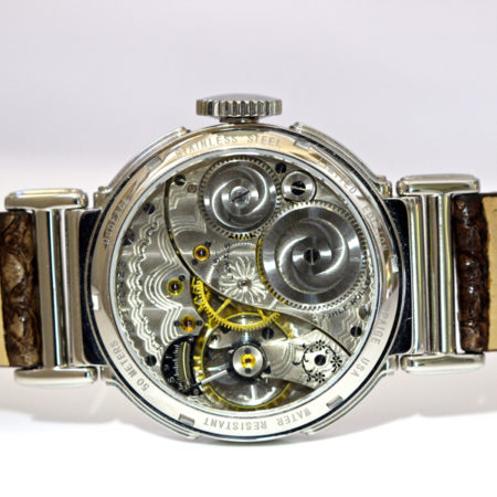 Steel "DuoFace"  with Antique Military dial - Image 5