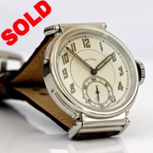 Steel "DuoFace"  with Antique Military dial