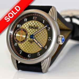 Titanium Wrocket watch  with  new Prototype dial