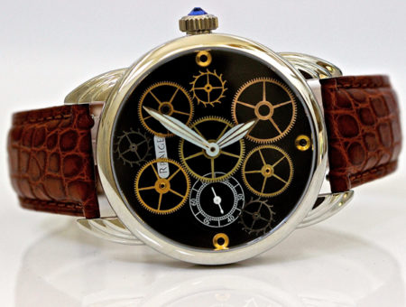 Wrocket with custom dial of  antique watch gears - Image 5