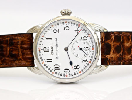 Antique enamel "Montgomery" dial - Image 6
