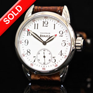 Classic antique enamel dial