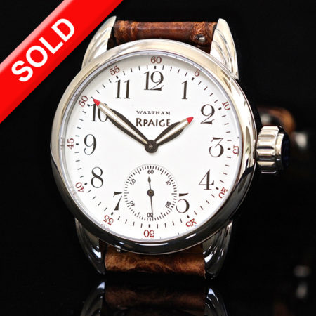 Classic antique enamel dial