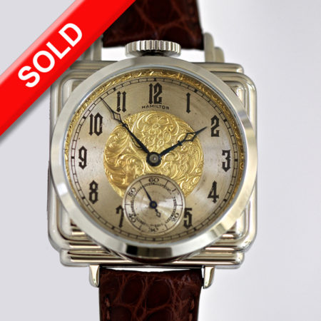 SpeakEasy with  vintage Sterling and gold dial