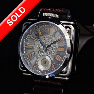 SpeakEasy with Amazing Antique Sterling and Gold dial from 1860