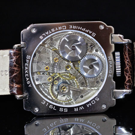 SpeakEasy with Amazing Antique Sterling and Gold dial from 1860 - Image 5