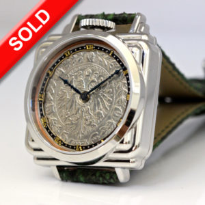 SpeakEasy with Antique silver coin dial