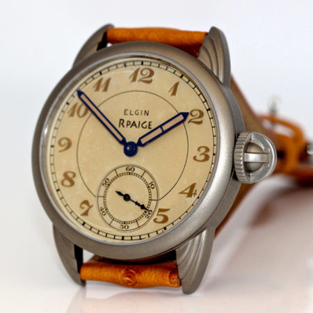 Titanium with Art Deco Elgin dial - Image 4