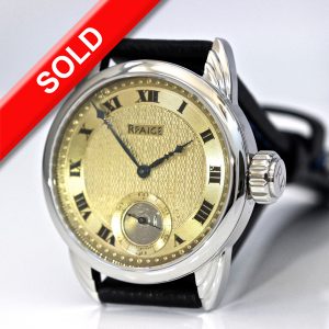 Sterling with gold top antique dial