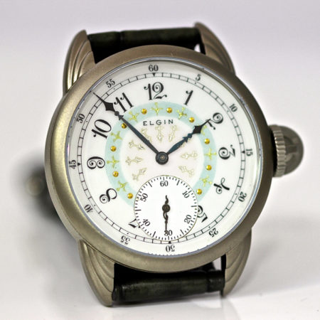 Titanium with Fancy antique Enameled Dial - Image 3