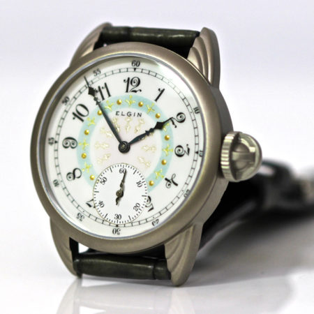 Titanium with Fancy antique Enameled Dial - Image 4