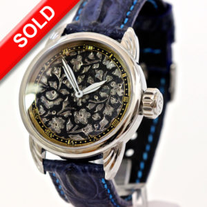 Antique silver Niello Dial