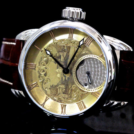 Antique hand engraved dial - Image 3