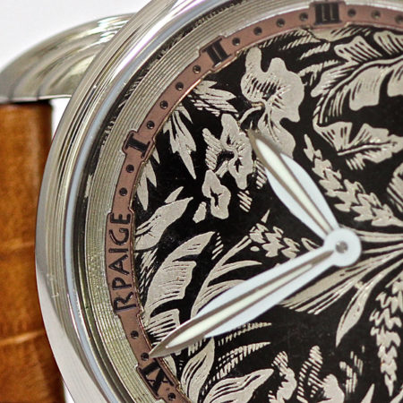 Niello dial with 19 jewel antique movement - Image 5