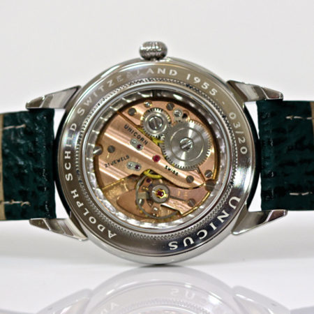 38mm watch with antique silver and gold dial - Image 5