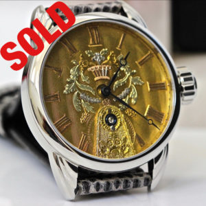 "Holy Grail" 4 color  antique gold dial