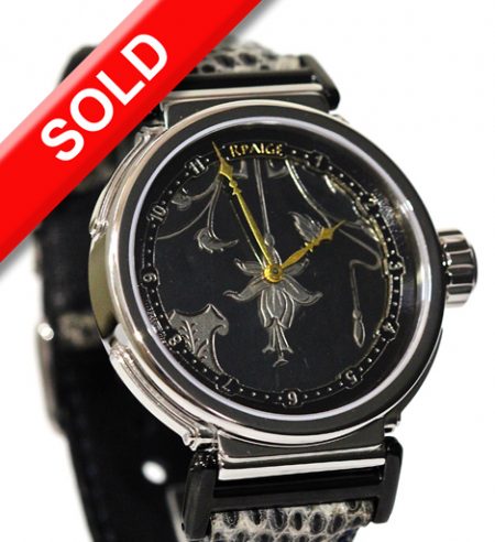 Steel "Duo" reversible  "Niello" watch