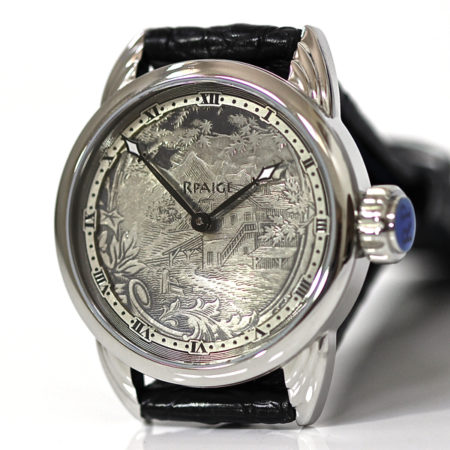 Hand engraved Sterling  "Art" Dial - Image 3