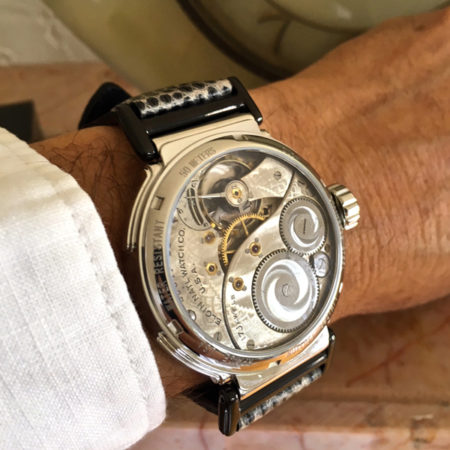 Steel "Duo" reversible  "Niello" watch - Image 3