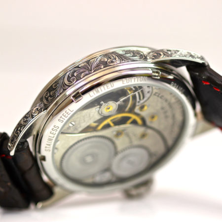 Hand Engraved Steel  case - Image 5