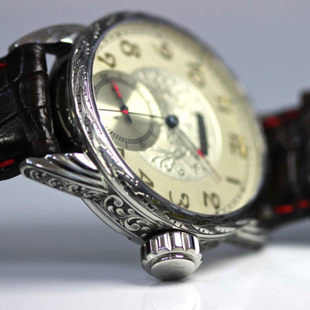 Hand Engraved Steel  case - Image 6