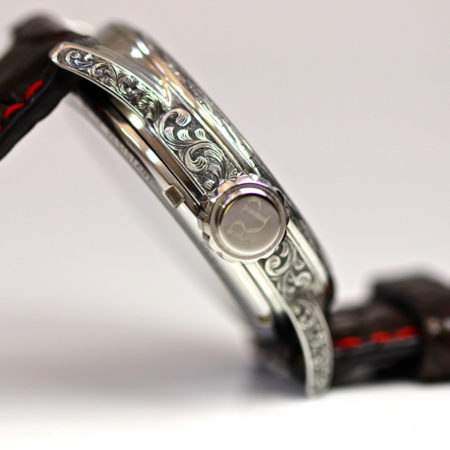 Hand Engraved Steel  case - Image 7