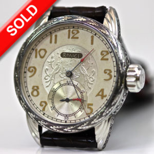 Hand Engraved Steel  case