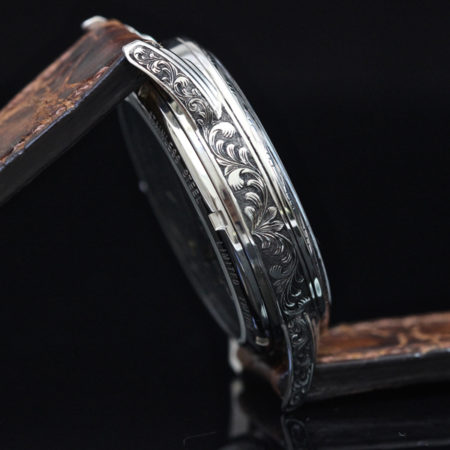 Hand Engraved Steel  case - Image 5