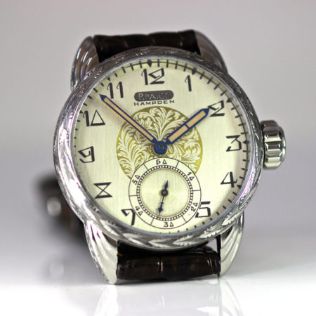 Hand Engraved Steel case - Image 4