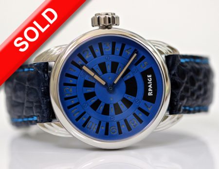 Fantastic Hand-made Blue Military type dial