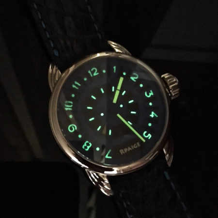 Fantastic Hand-made Blue Military type dial - Image 4
