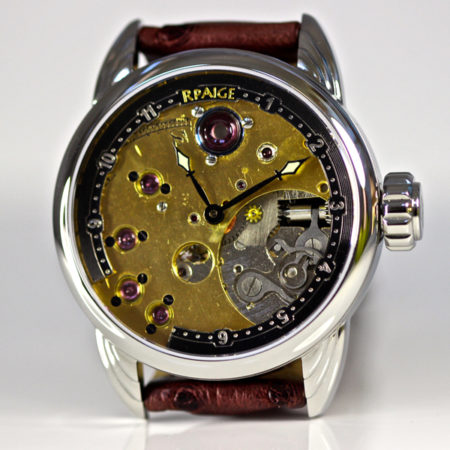 Unusual dial from the 1860s with genuine Rubies - Image 2
