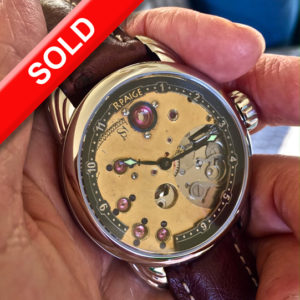 Unusual dial from the 1860s with genuine Rubies