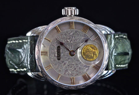Antique Sterling and Gold dial from the 1860's - Image 2