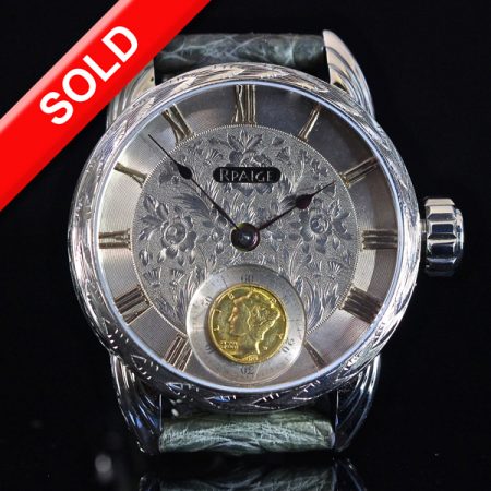 Antique Sterling and Gold dial from the 1860's